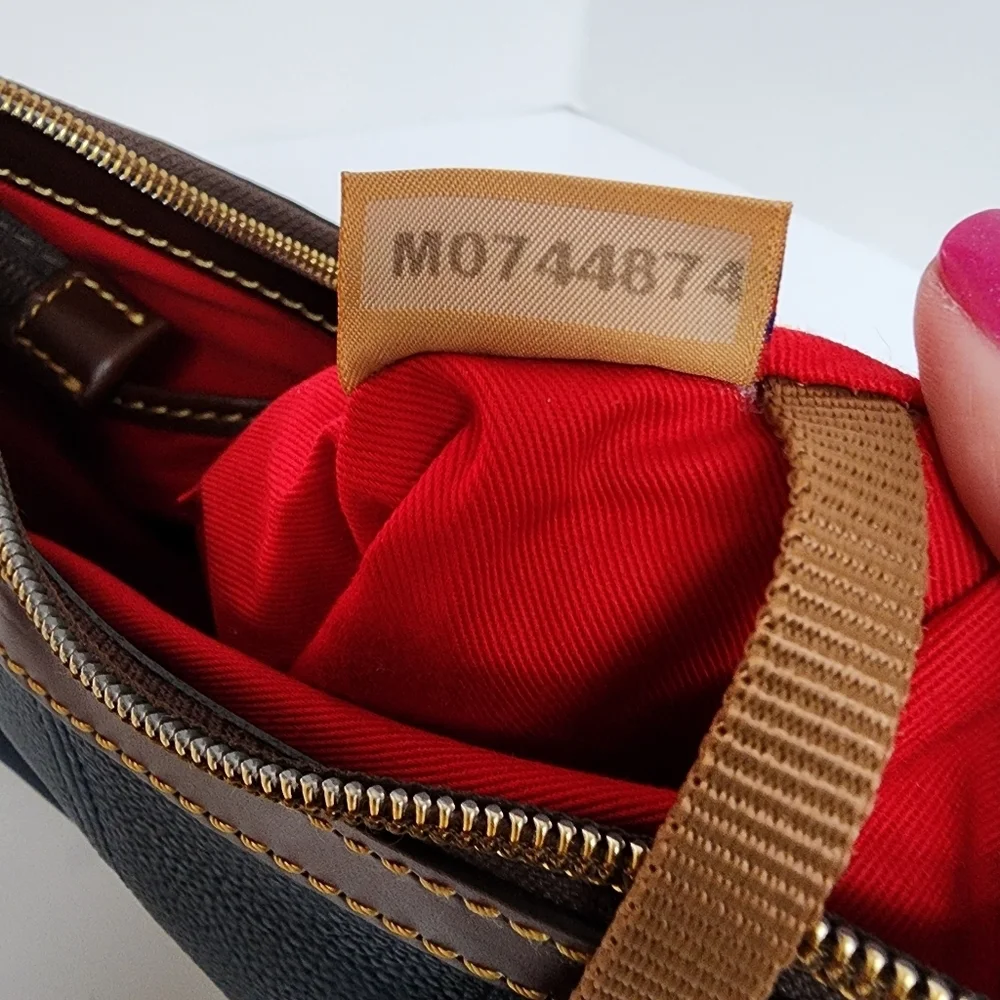 DOONEY & BOURKE BELVEDERE PEBBLE LEATHER SMALL CROSSBODY BAG